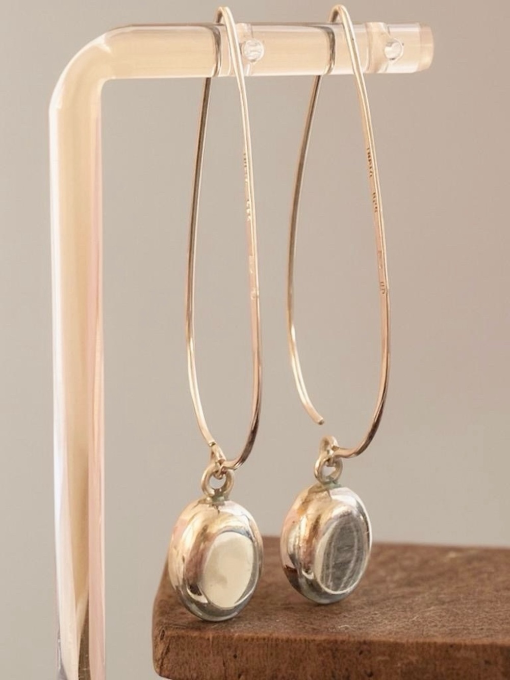 Silpada Sterling Silver Slide Through Drop Earrings W0821 - Picture 7 of 7